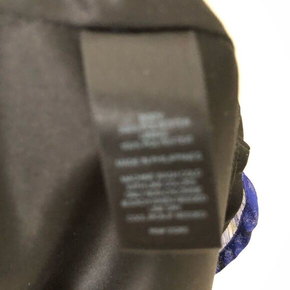 Express  Chiffon Elastic Waist Criss Cross Back Hi-Lo Mini Dress Size Medium - Picture 11 of 11